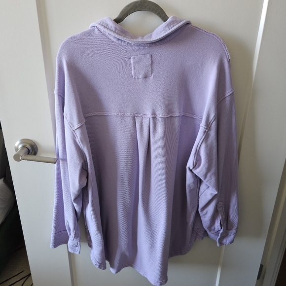 Aerie LumberJane Fleece button down - Picture 5 of 5